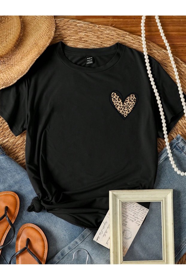 Smile Print, Women's T-Shirt