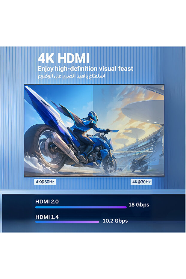 كابل HDMI بطول 1.5 متر - 6