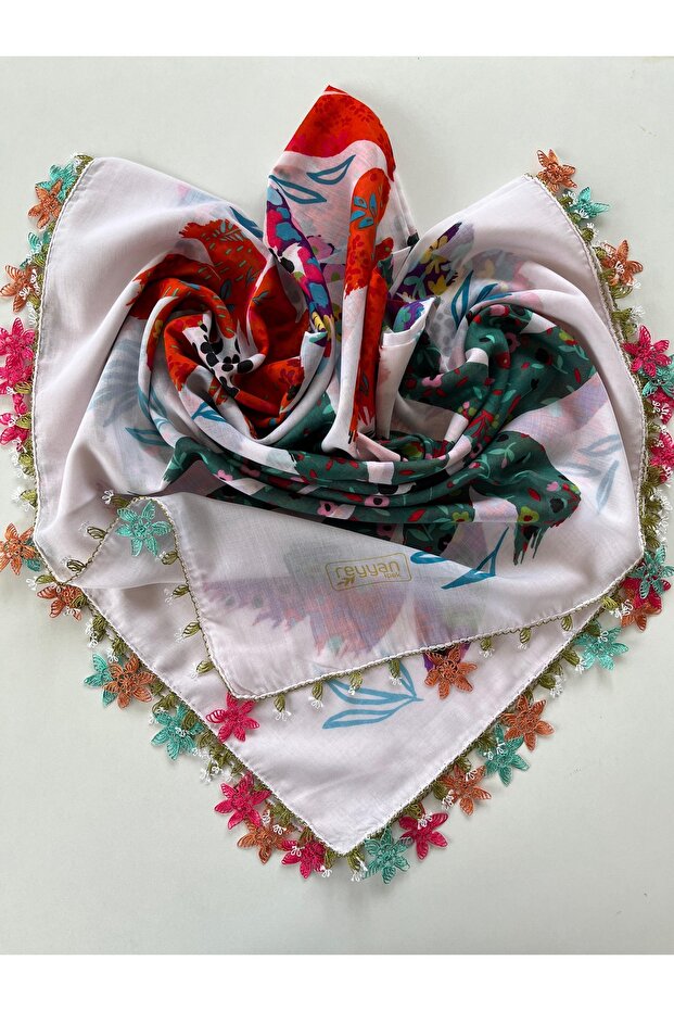 Handcrafted Needlepoint Embroidered Writing/Needlepoint/Needlepoint Yemeni/Handcrafted Cheesecloth/Hand Knitting