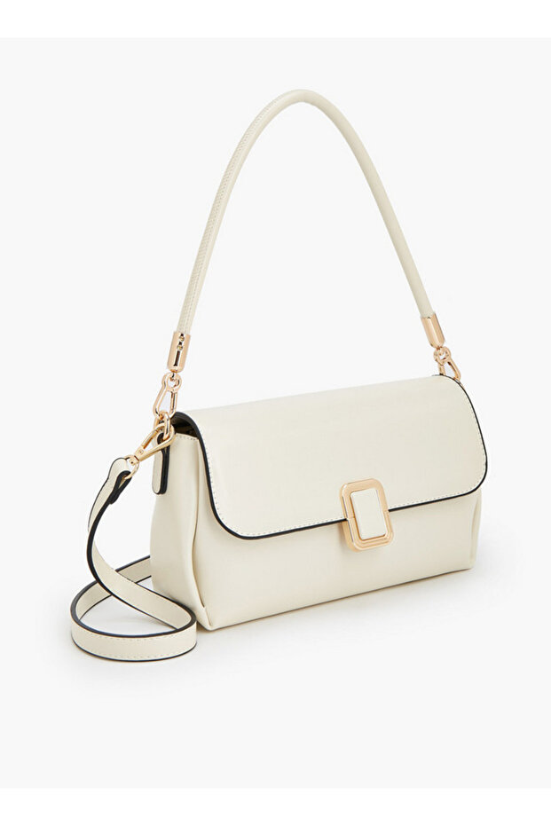 حقيبة كروس صلبة مع حزام قابل للفصل - 3