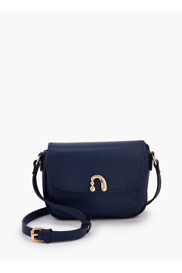 حقيبة كروس صلبة مع حزام قابل للتعديل - 1