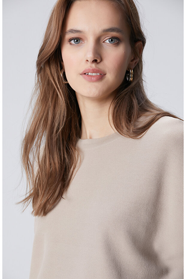 Vizon Kısa Kol Kazak - 2