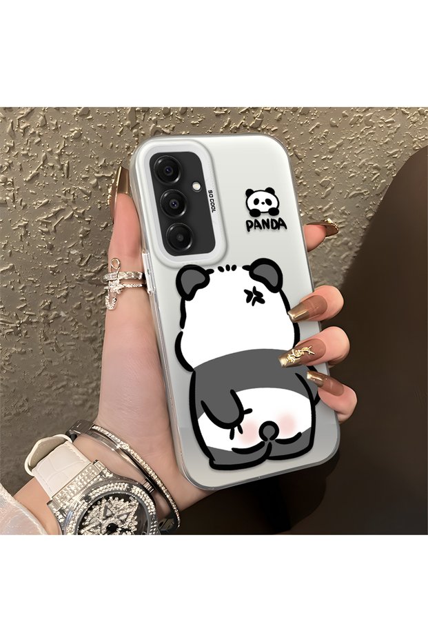 Samsung Galaxy A16 Compatible Stylish and Luxurious Panda Pattern