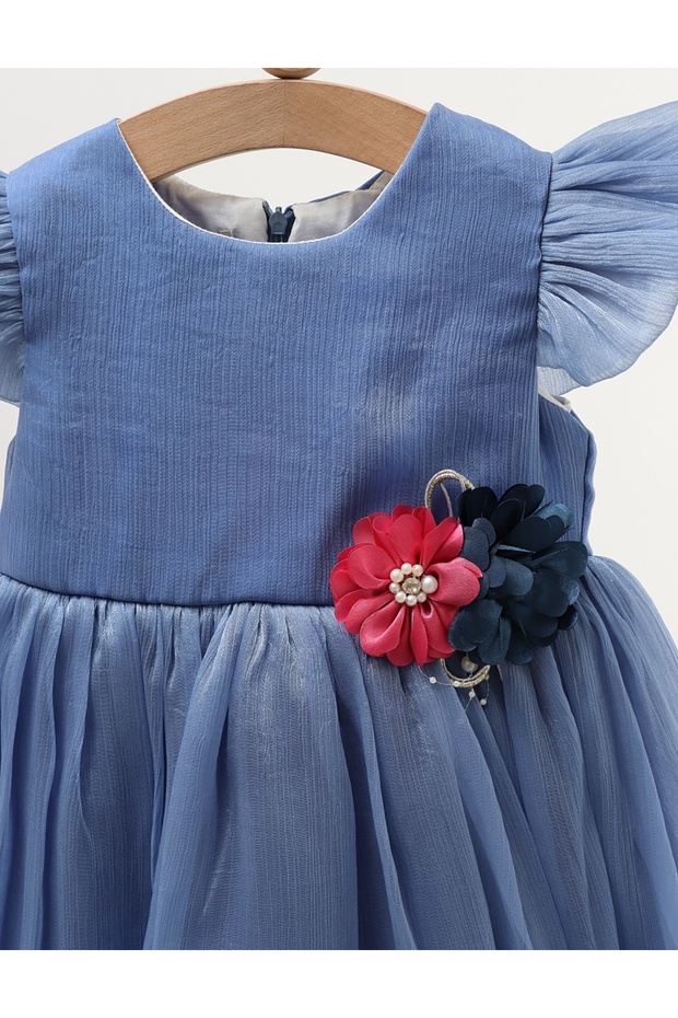 Премиум рокля, Maranda, син модел - 2