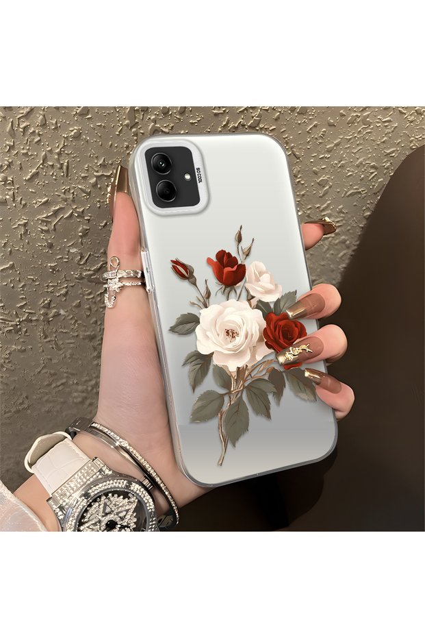 Mi 15t Pro Compatible Luxury Rose Pattern High Quality Phone Case