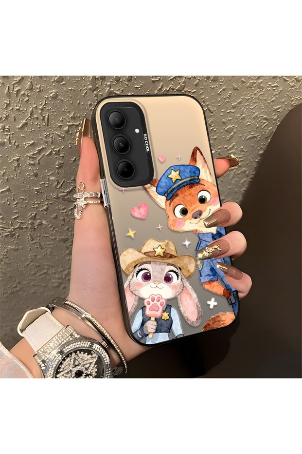 Samsung Galaxy A35 Compatible Luxury and Stylish Cartoon Pattern High Quality Phone Case