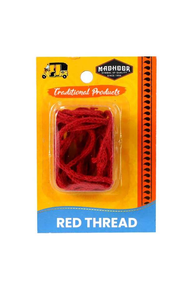 Red Thread Mauli Kalawa Sacred Hindu Ritual Cotton Thread Rolls