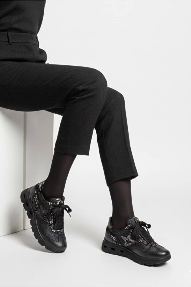 Women's Leather Shoes D26Ya-3990