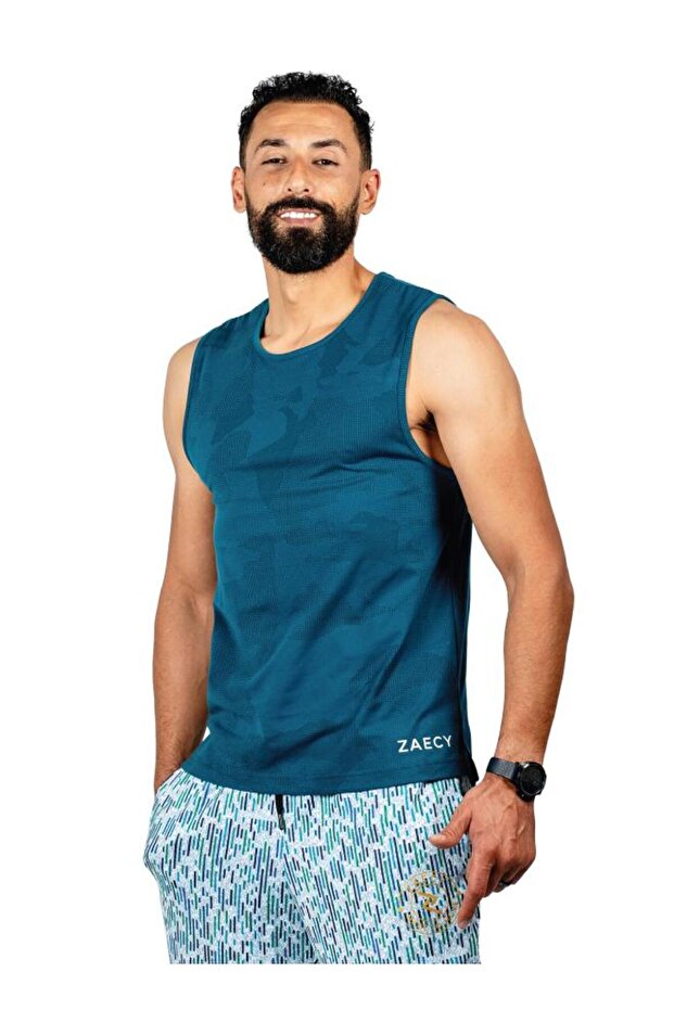 Men's Jacquard Tank Top