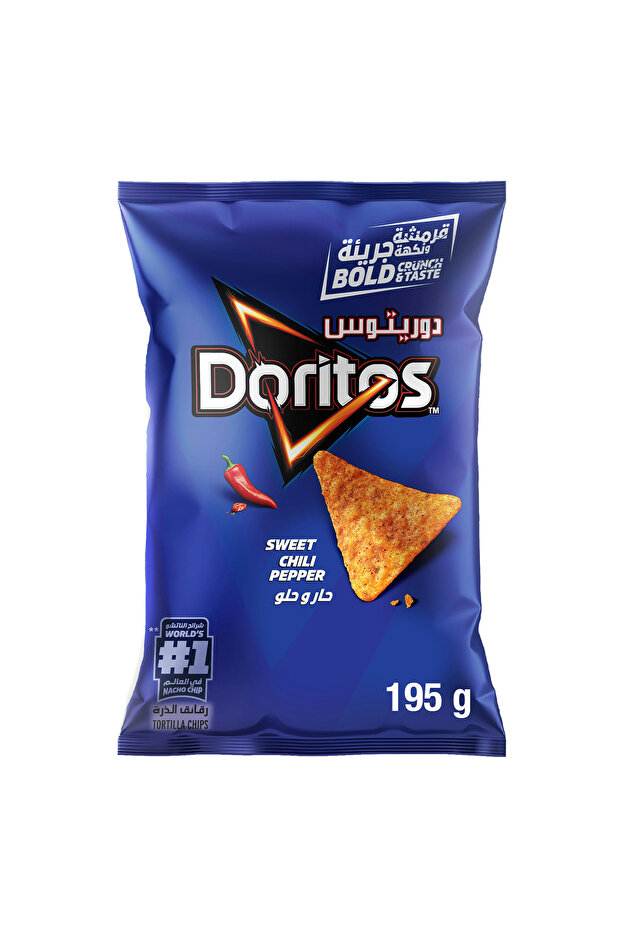 Tortilla Chips Sweet Chili Pepper 195g