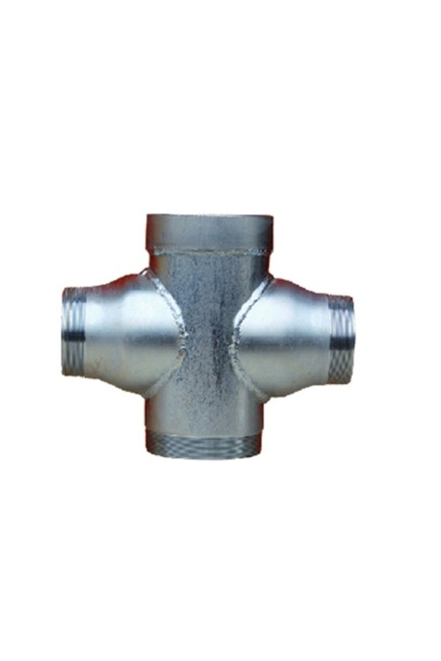 Special Inequality Pipe Fitting 2 1/2"X2"X2 1/2"X2" Dn65X50X65X50