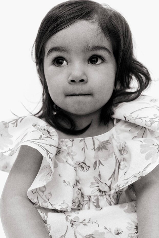 Farbalalı Elbise - 2