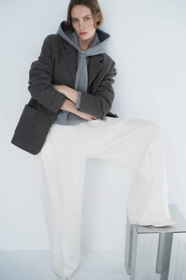 Yün Karışımlı Blazer - 2