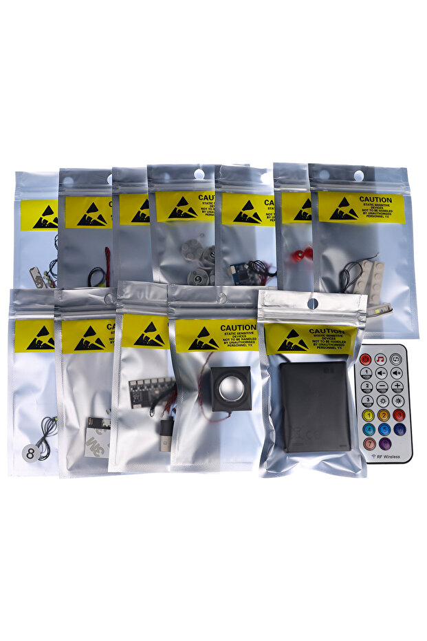 Remote Sound Light LED Light Kit Suitable for LEGO Ghost Busters ECTO-1 #10274 Building Blocks Not I