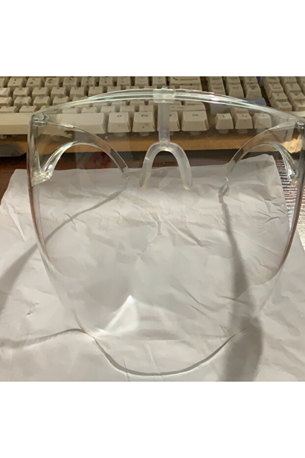 Anti-fog Full Face Type High Definition Transparent Anti-fog Anti-splash Protective Mask Space Mask