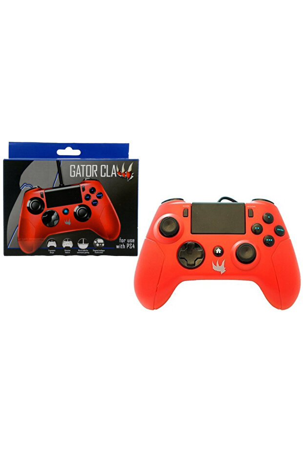 Controller Gator Claw Wired Red - Playstation 4 - 3