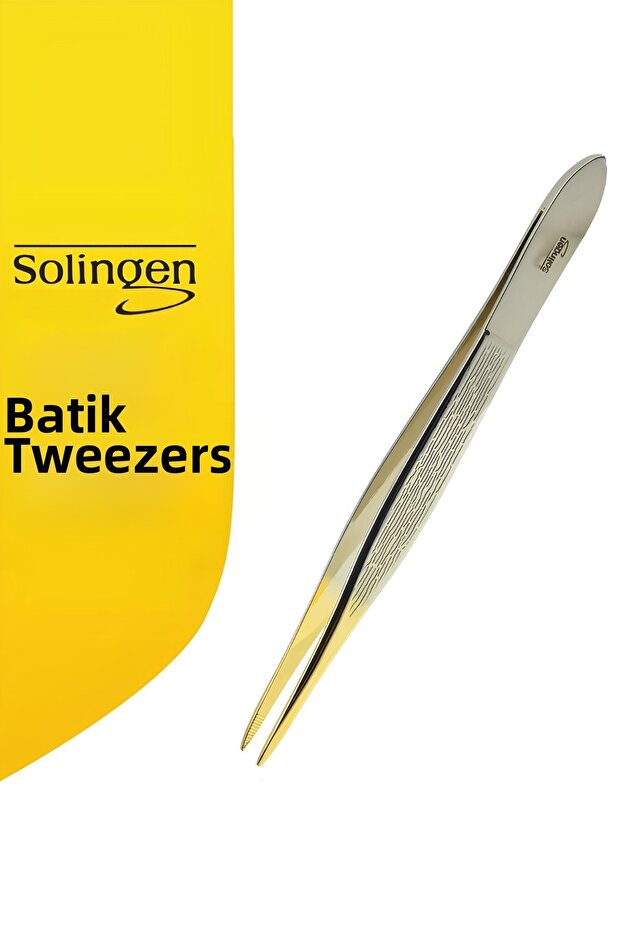 ملاقط رفيعة لإزالة الشعر - تشكيل حواجب أنيق ودقيق من Solingen Professional 721619