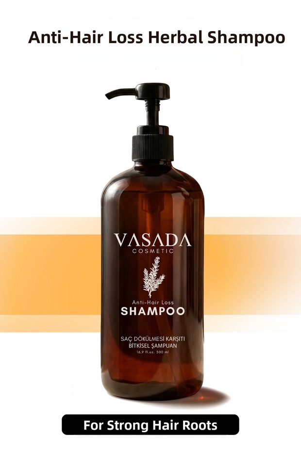 Anti-Hair Loss Biotin and Keratin Added Sulfate-Free Herbal Shampoo 500 ml