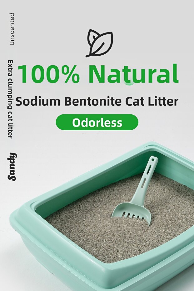Odorless Clumping Cat Litter 10kg - 2