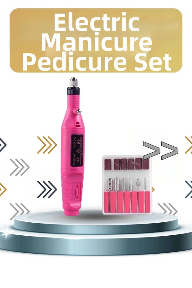 Preminium Prosthetic Nail Foot Callus and Nail Fungus Machine Electric 12V Nail File Set