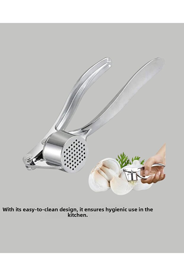 Metal Garlic Crusher - 4
