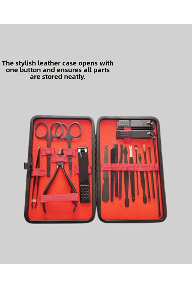 17-Piece Professional Manicure Set – Stainless Steel New Generation
