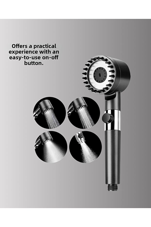 Preminium Multifunctional Filtered Shower Head with Massage Effect - 3