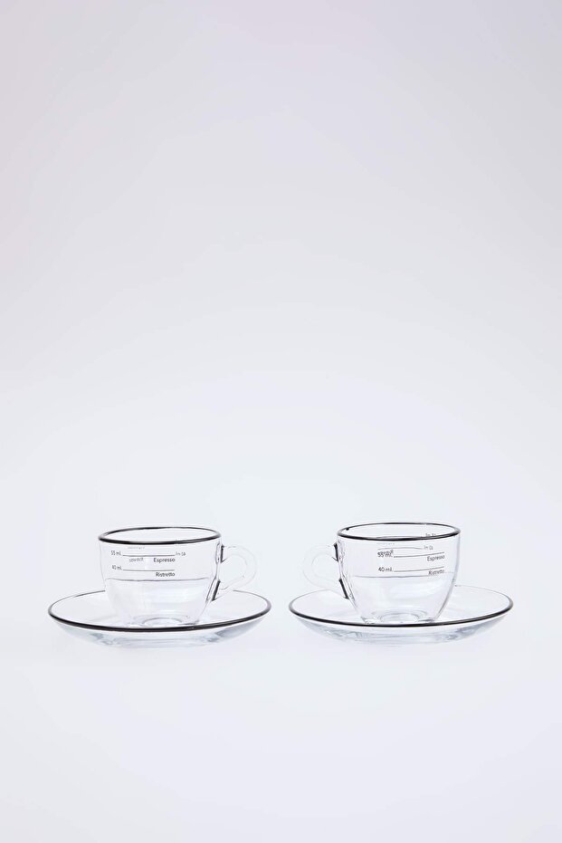 2'li Cam Espresso Fincan Seti TPHSS26KFC00004 - 2