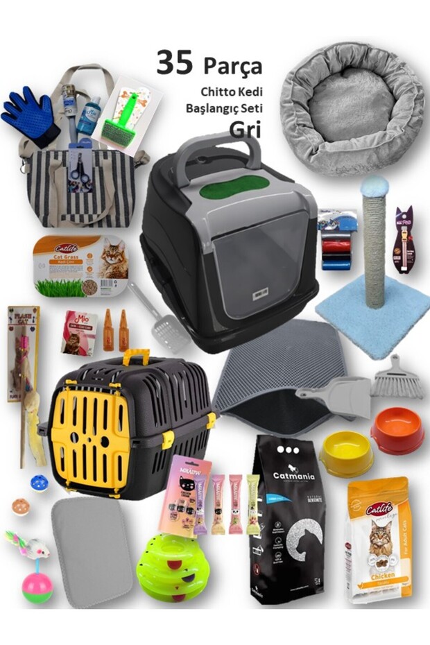 Chitto 35 Parça Kedi Başlangıç Seti - 1