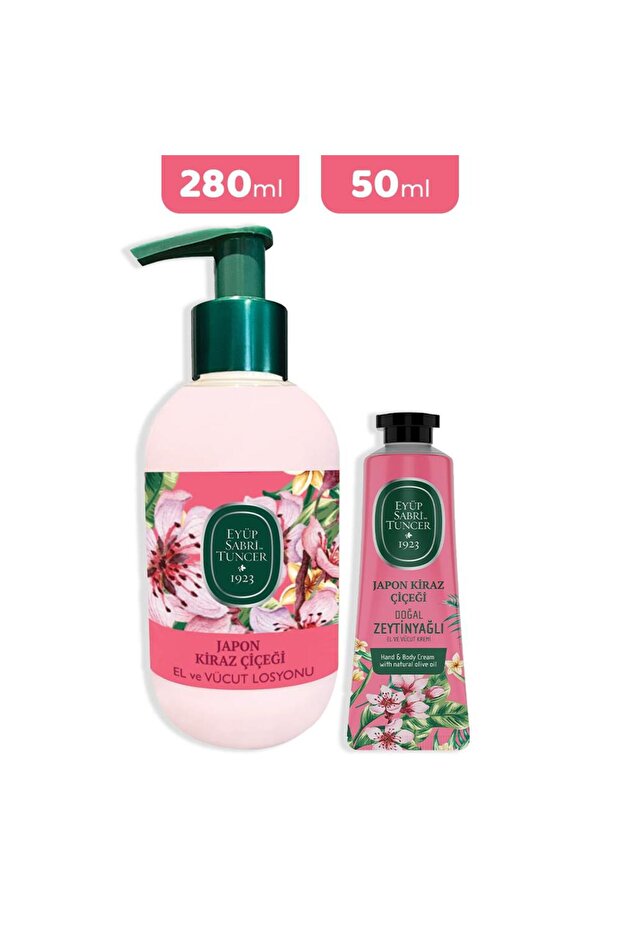Japanese Cherry Blossom Lotion and Hand Cream