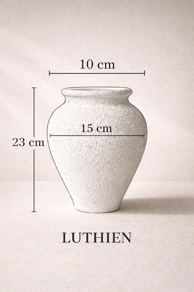 Large Textured Cube Vase - 3