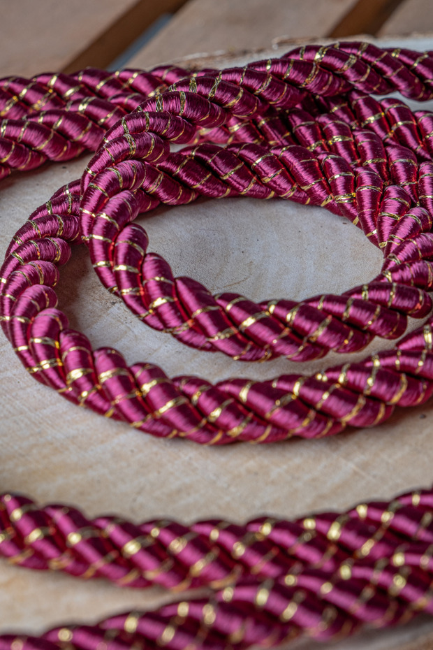 10 mm Braided Cord Rope Cord – Bamboo Cord Rope (1 Meter), Supla Runner & Curtain Accessory Making