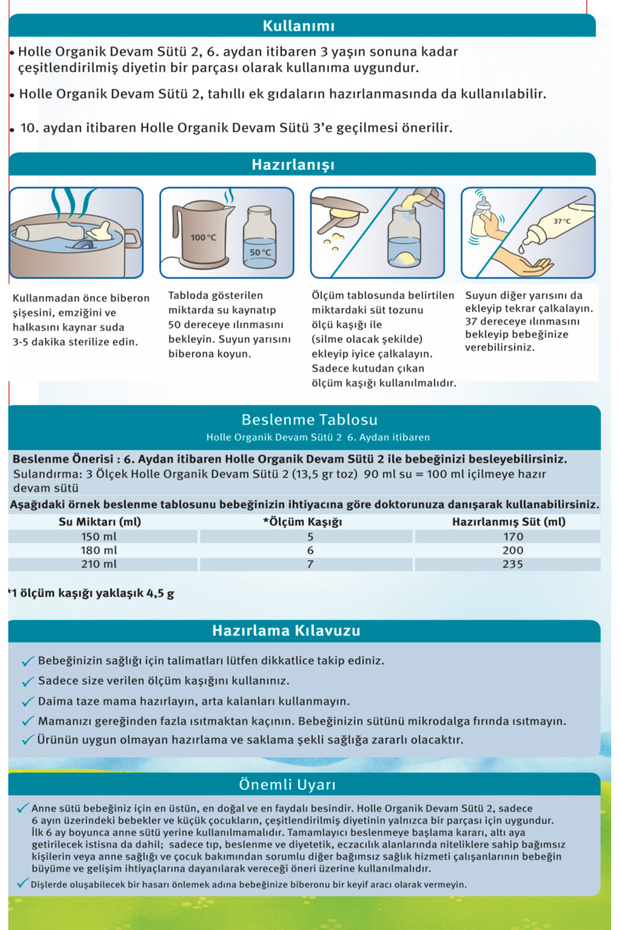 Organik Devam Sütü 2 600 gr - 5