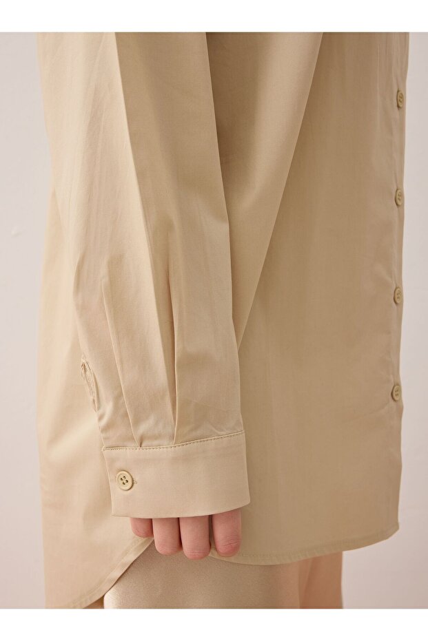 Bluz / Gömlek - Bej - - 5