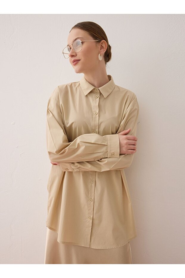 Bluz / Gömlek - Bej - - 2