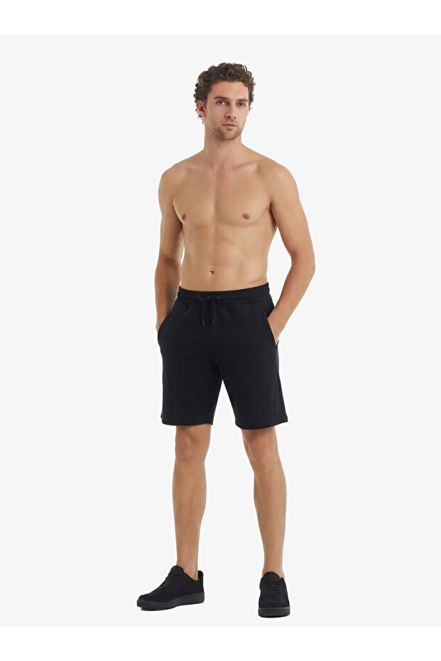 Erkek Şort 80002 - Siyah - 4