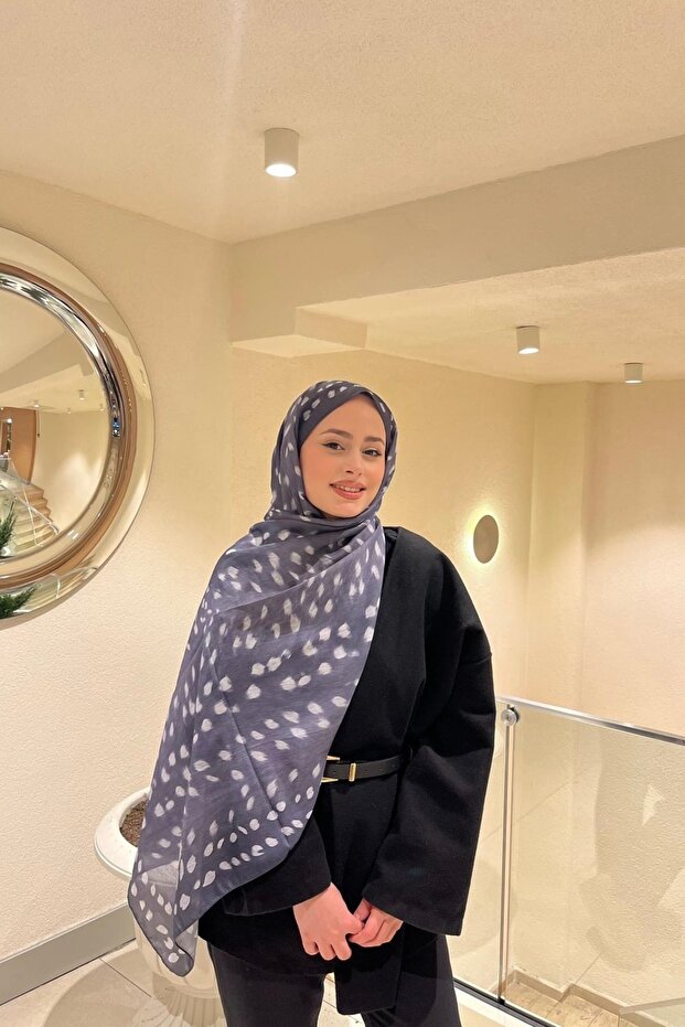 شال قطني ناعم منقوش من سيلان بامبي