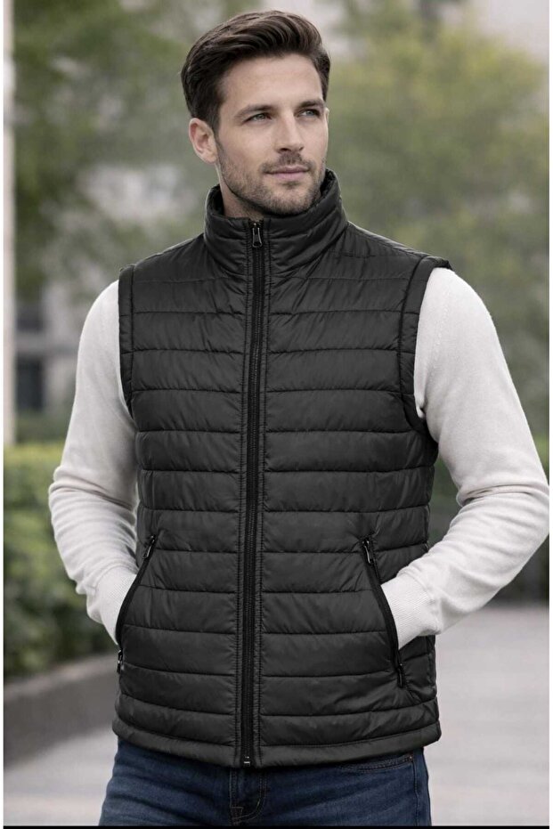 RAY DİKİŞLİ YELEK - 1