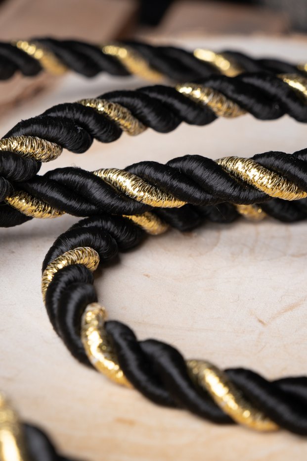 10 mm Braided Cord Rope Cord – Bamboo Cord Rope (1 Meter), Supla Runner & Curtain Accessory Making