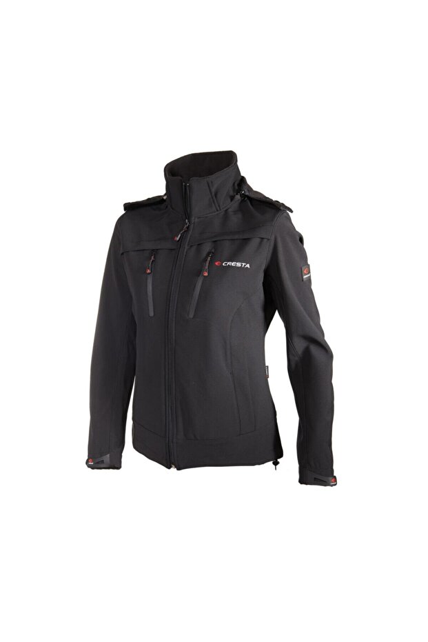 Outdoor Kapüşonlu Kadın Softshell Ceket