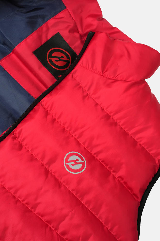 سترة حمراء قابلة للنفخ - 4