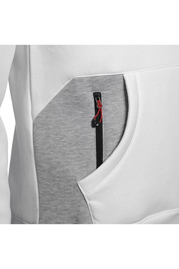 Erkek Garnili Kapüşonlu  Sweatshirt - 3