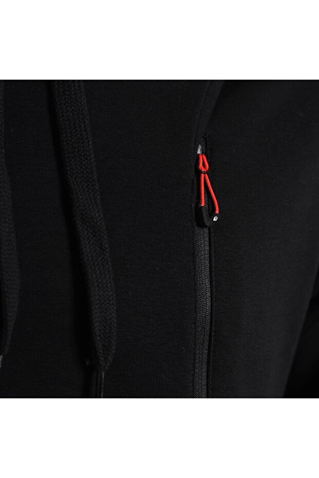 Erkek Garnili Kapüşonlu Sweatshirt - 4