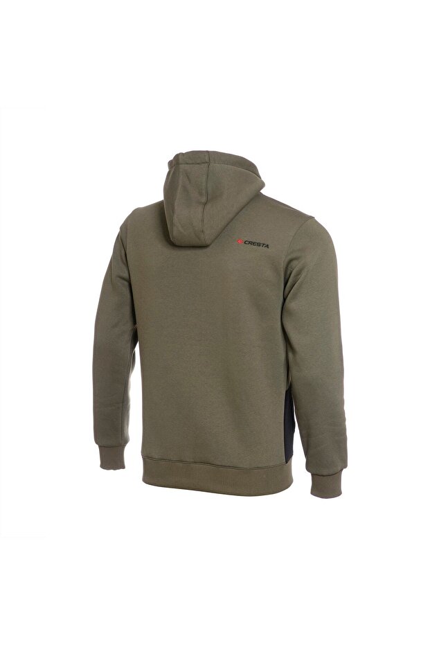 Erkek Garnili Kapüşonlu Sweatshirt - 2