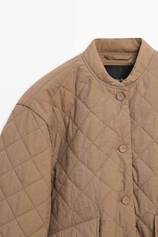 Short down bomber jacket - 6