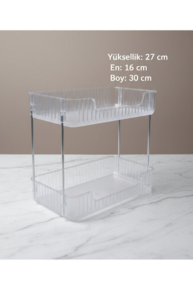 ŞEFFAF ORGANİZER 2 KATLI - 5