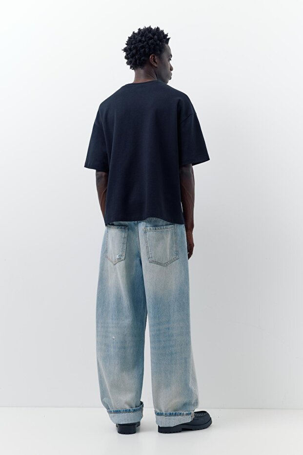 Baggy balon jean - 4
