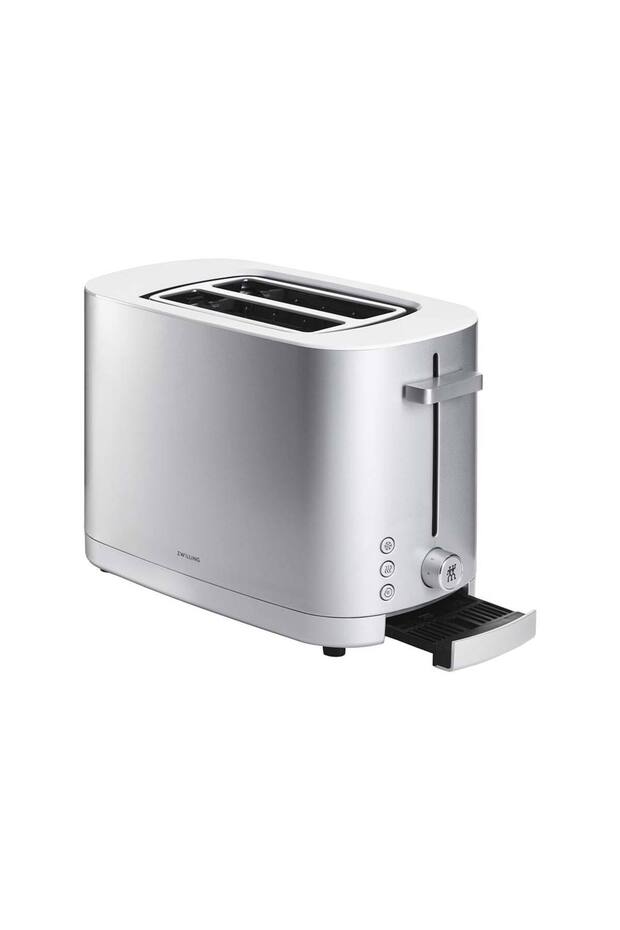 Enfinigy Toaster with Grill 2 Slots 2 Slices Gray - 2