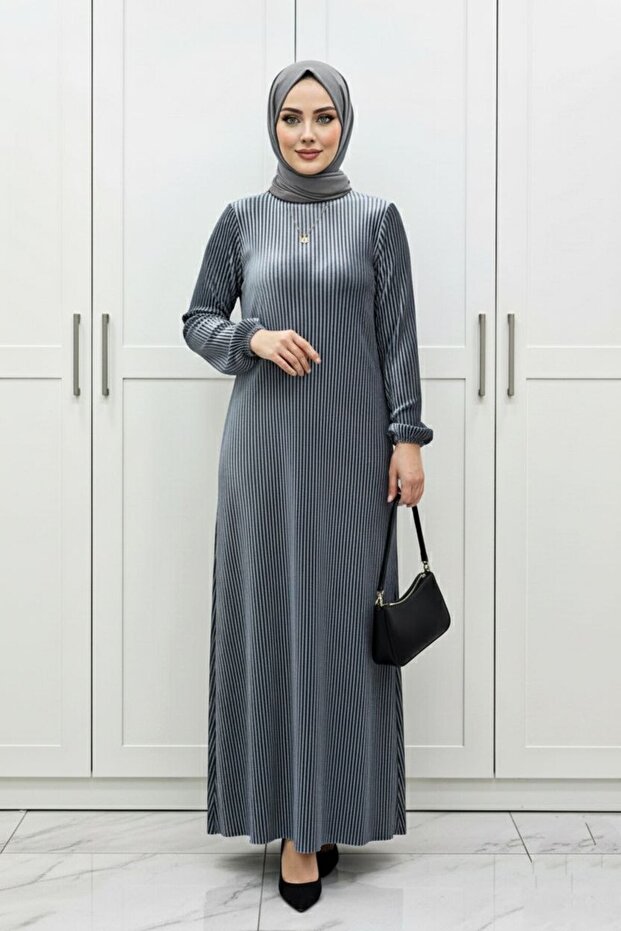 MULTİ PİLELİ ELBİSE - 1