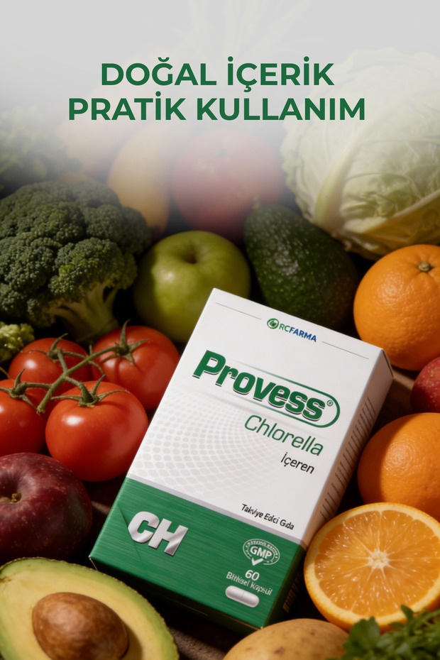 Provess Chlorella 60 Bitkisel Kapsül - 3